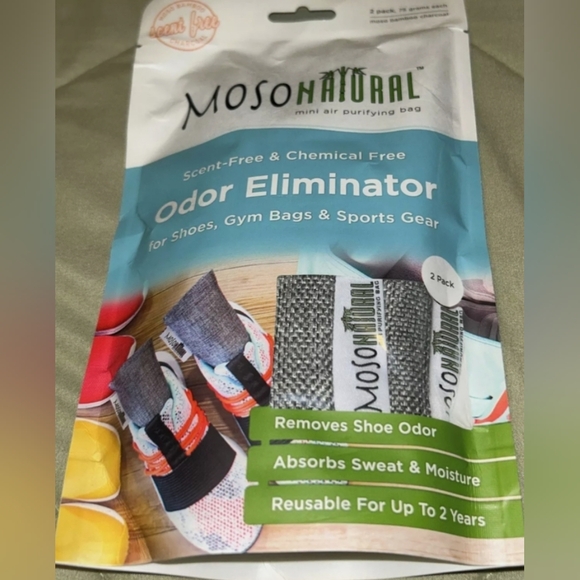 Moso Natural Mini Bamboo Charcoal odor eliminators 2Pac - Picture 4 of 5